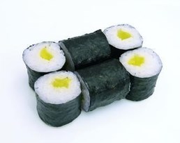 Ролл с дайконом
