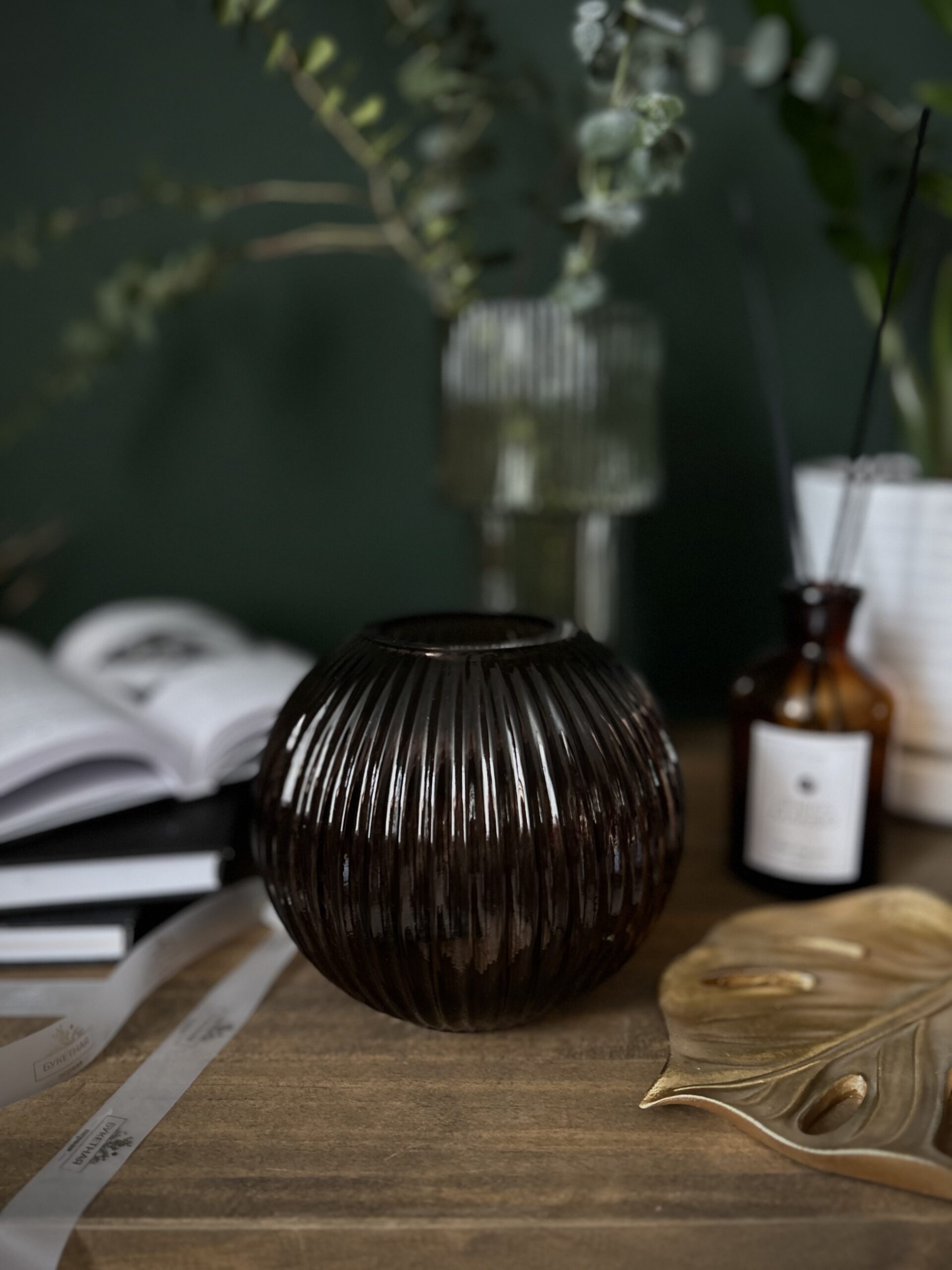 Ваза интерьерная «шар»