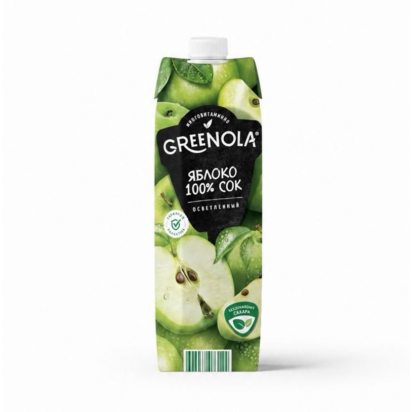 Сок GREENOLA яблочный