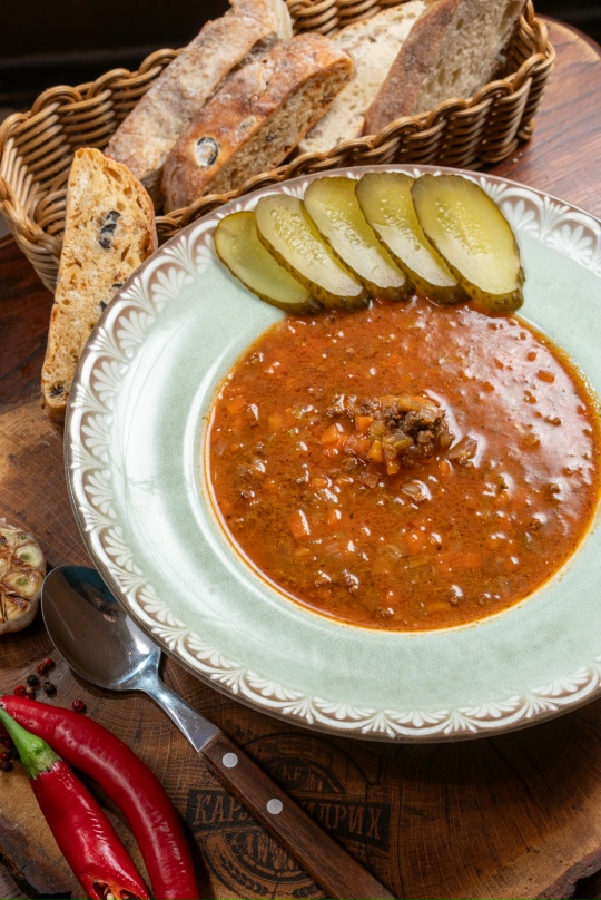 Похлебка из лосятины