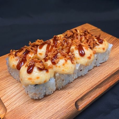 Сырный краб запеченный