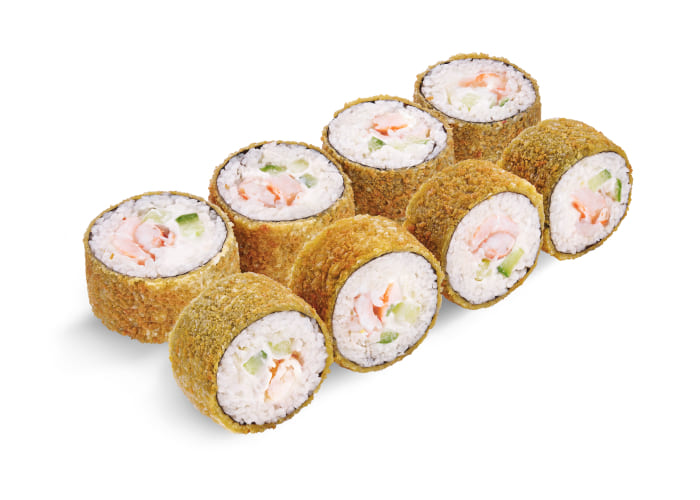 Жареный Эби ролл