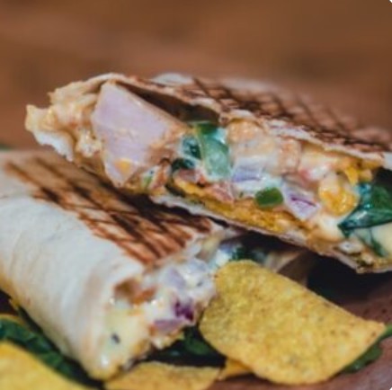 Кесадилия с курицей