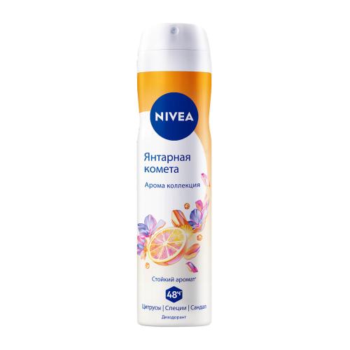 Дезодорант спрей женский Янтарная комета NIVEA 150мл