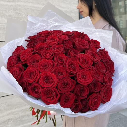 51 роза 60 см по акции 