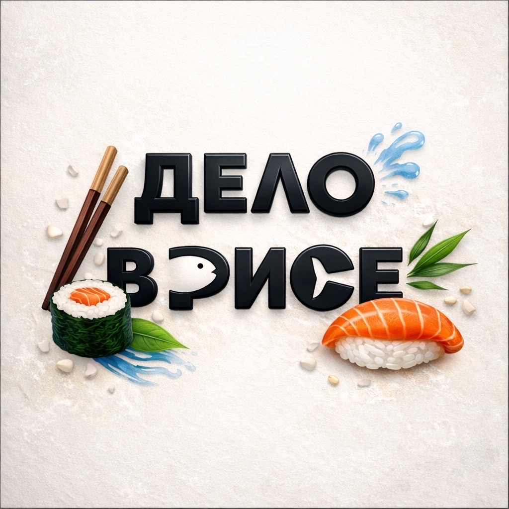 Дело в рисе - логотип