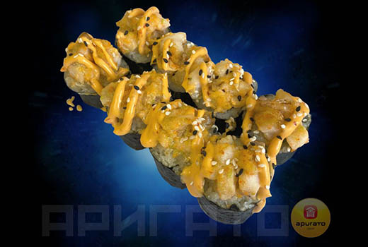 Запеченный с морским окунем