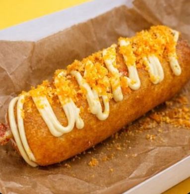 Корн-дог с моцареллой