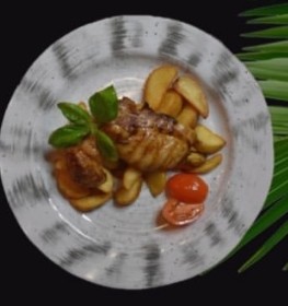 Стейк из бедра курицы