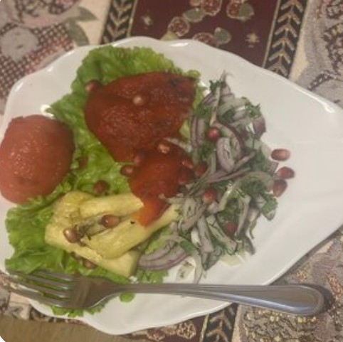 Шашлык из овощей
