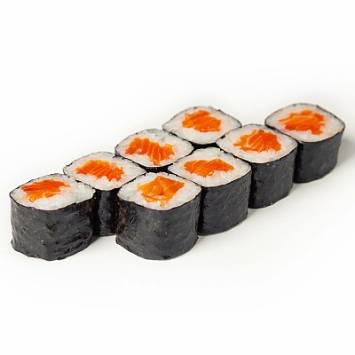 Мини с копченым лососем