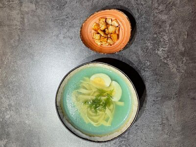 Куриный супчик с лапшой