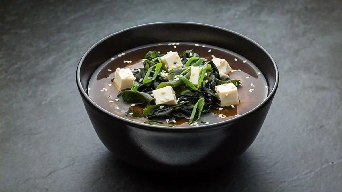 Мисо с креветкой