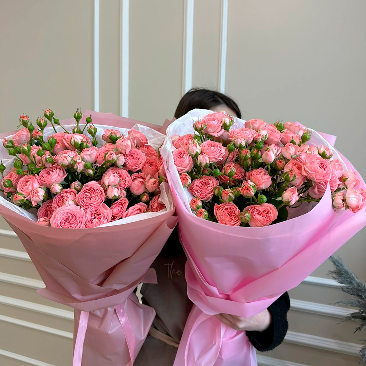 Букет из кустовых роз (предзаказ)