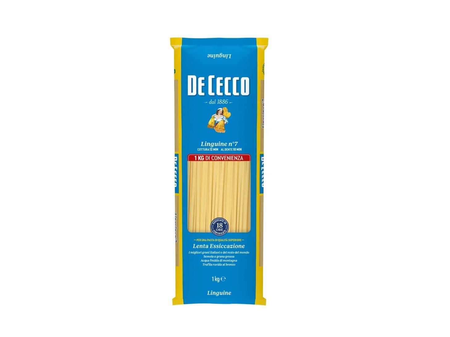 Паста De Cecco №7 Лингвини