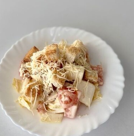 Цезарь с курицей