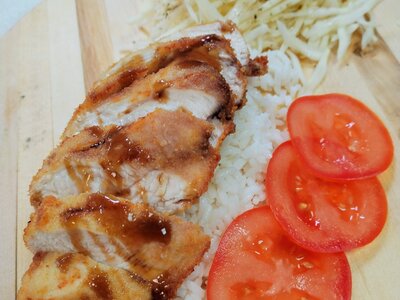 Азиакии с курицей