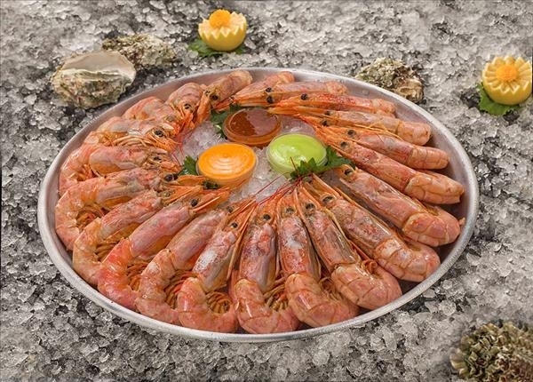 Плато из лангустинов