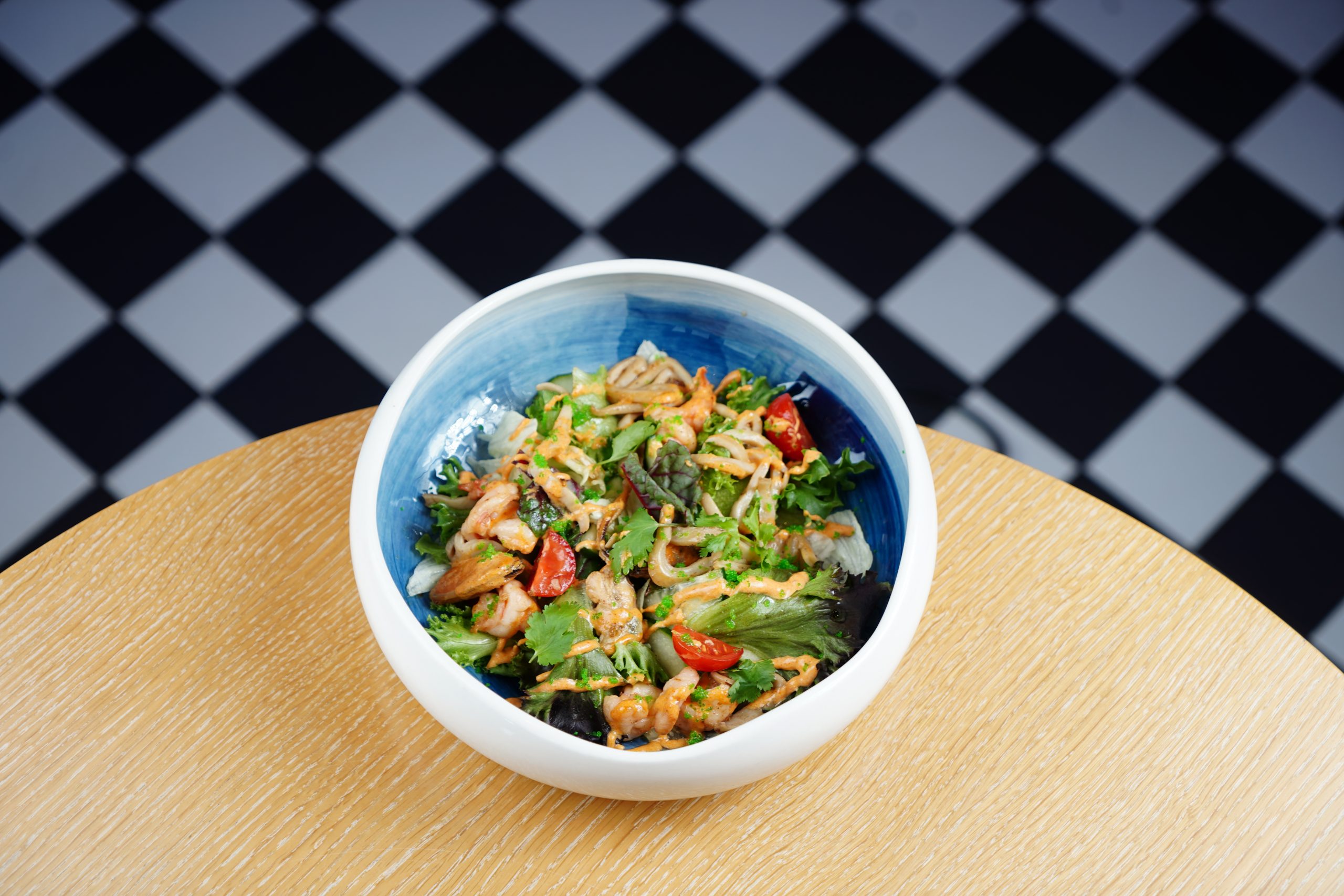 Салат с морепродуктами