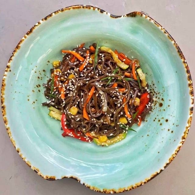 Соба с овощами