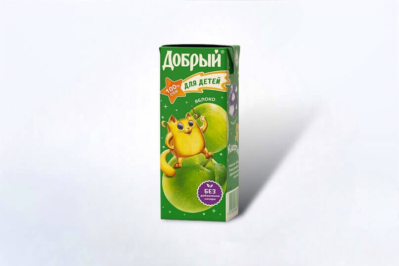 Сок яблочный 0.2 л