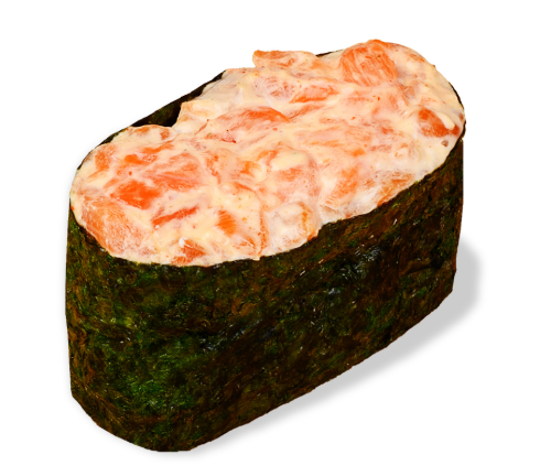 Суши спайси со снежным  крабом