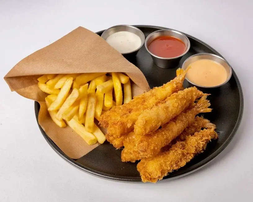 Креветки в панировке