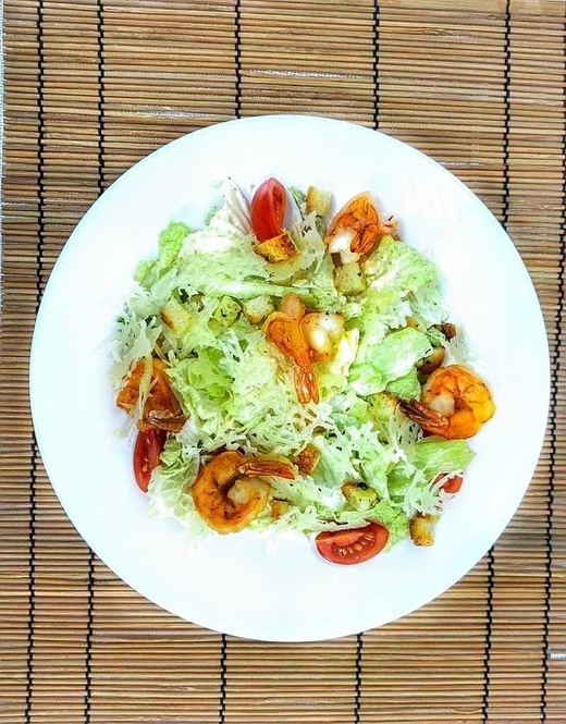 Цезарь с креветками