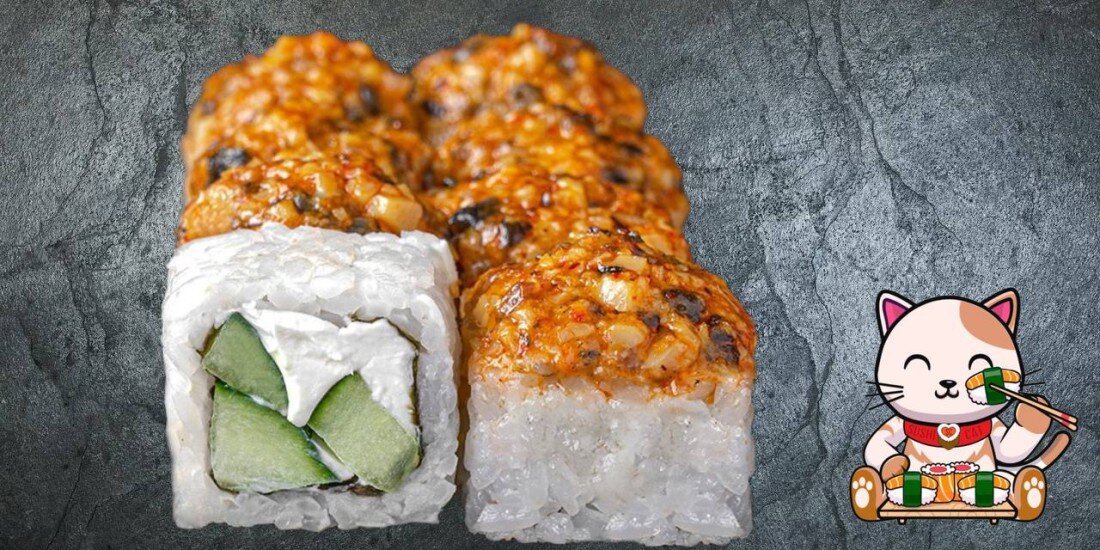 BIG Ролл Запеченная Мидия 300г