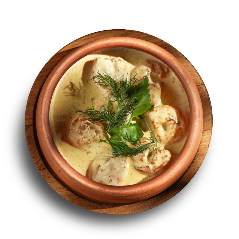 [Д] Чкмерули с тигровыми креветками