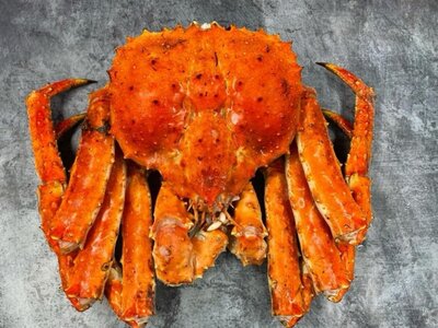 Камчатский краб с устричным соусом