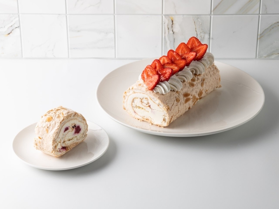 Меренговый рулет