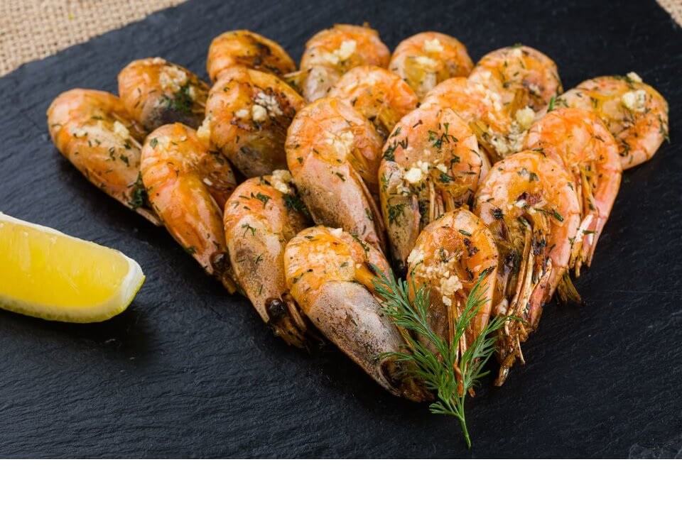 Креветки жаренные