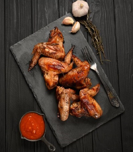 Крылышки на мангале