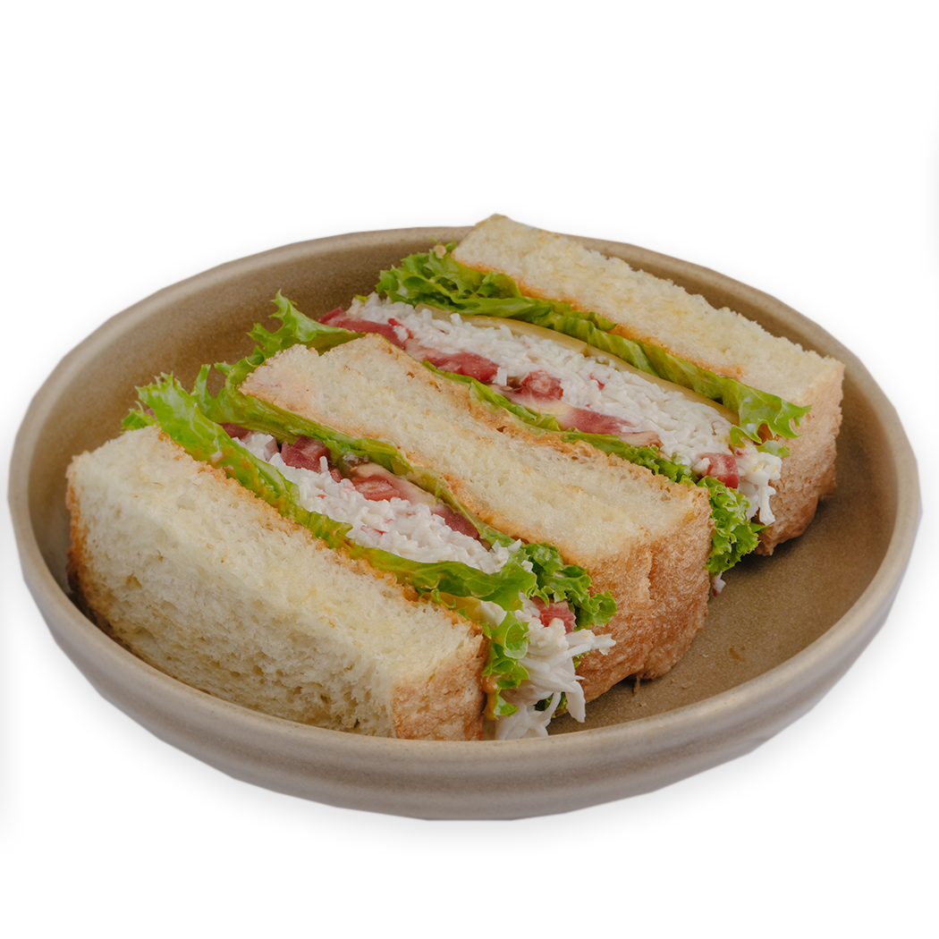 Корейский сендвич с крабом