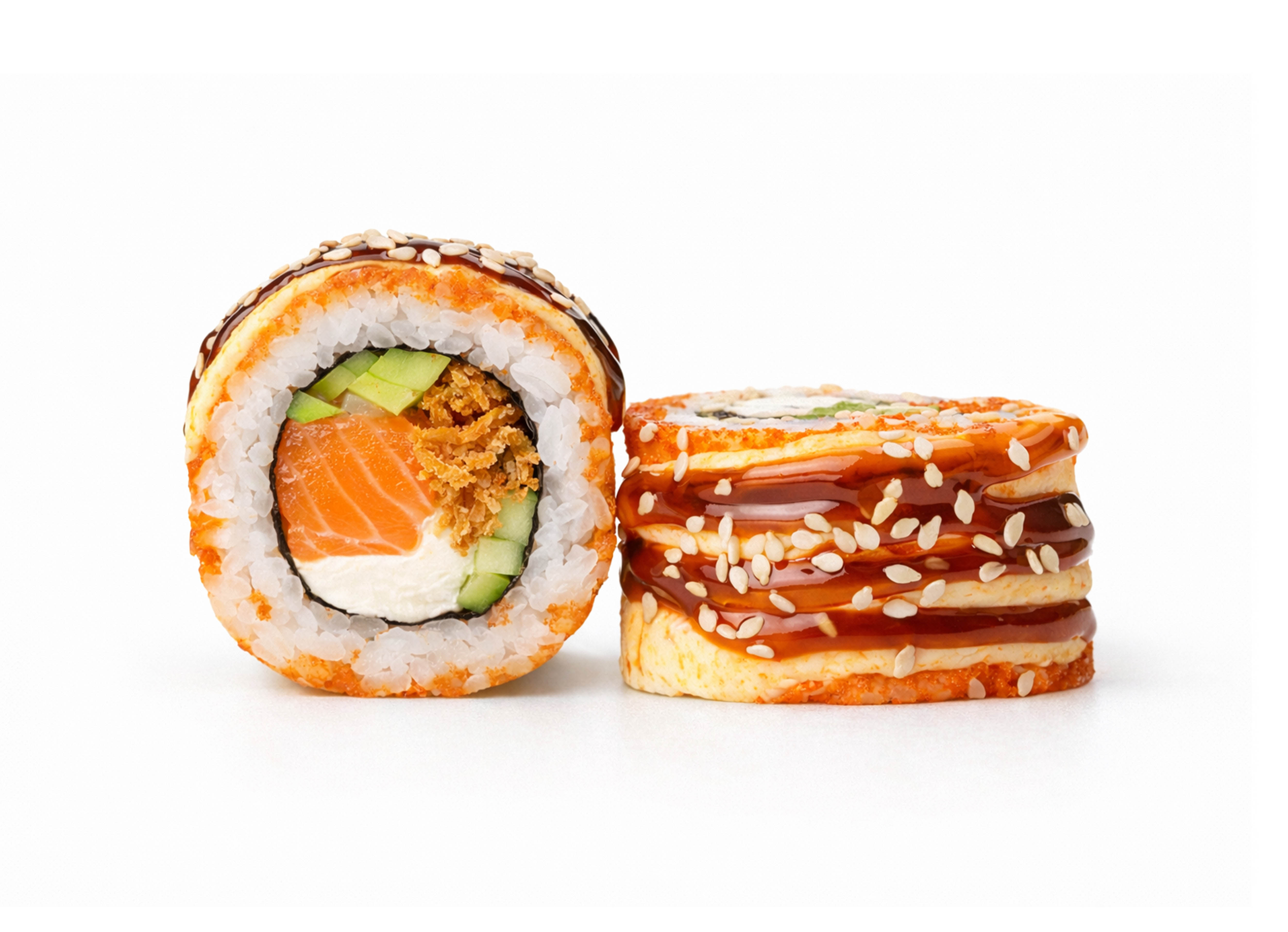 Кранч с лососем