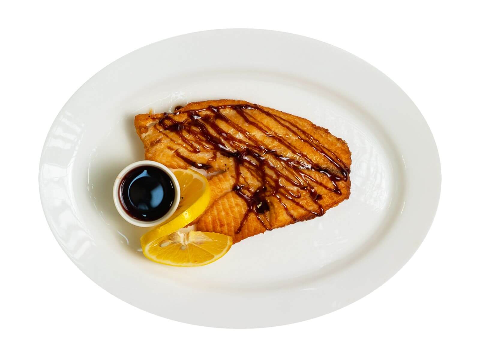 Стейк из окуня