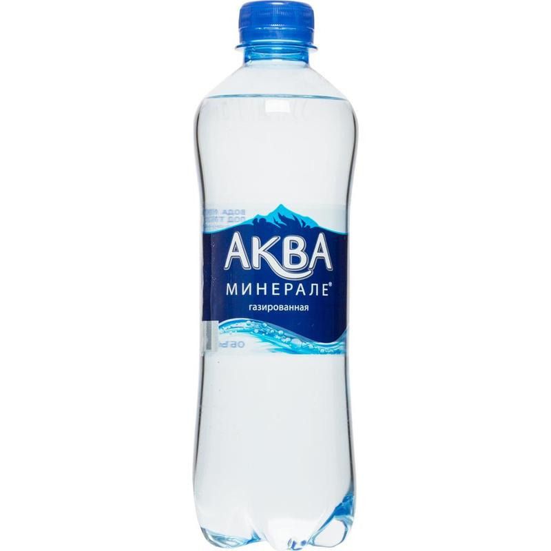 Вода AQUA газированная