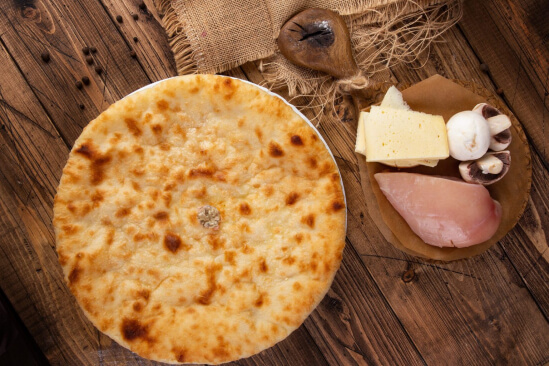 Осетинские пироги с курицей и гриб. 500г