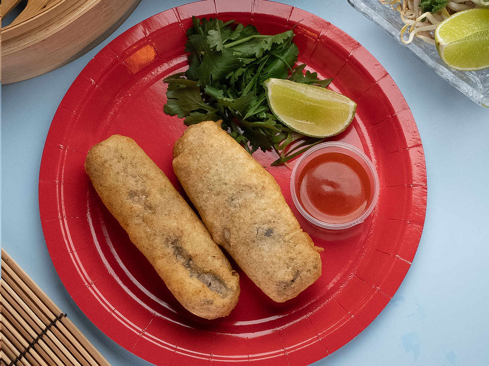 Спринг ролл с курицей