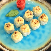 Запеченые с кальмаром