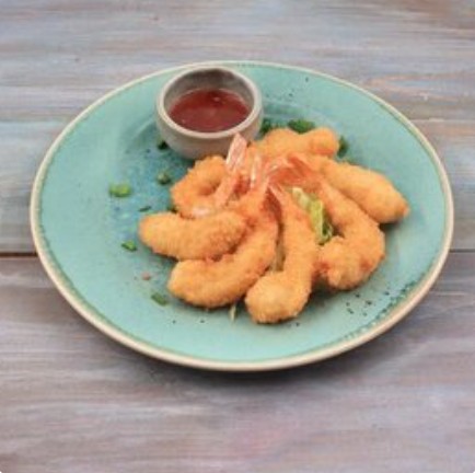 Креветки темпура