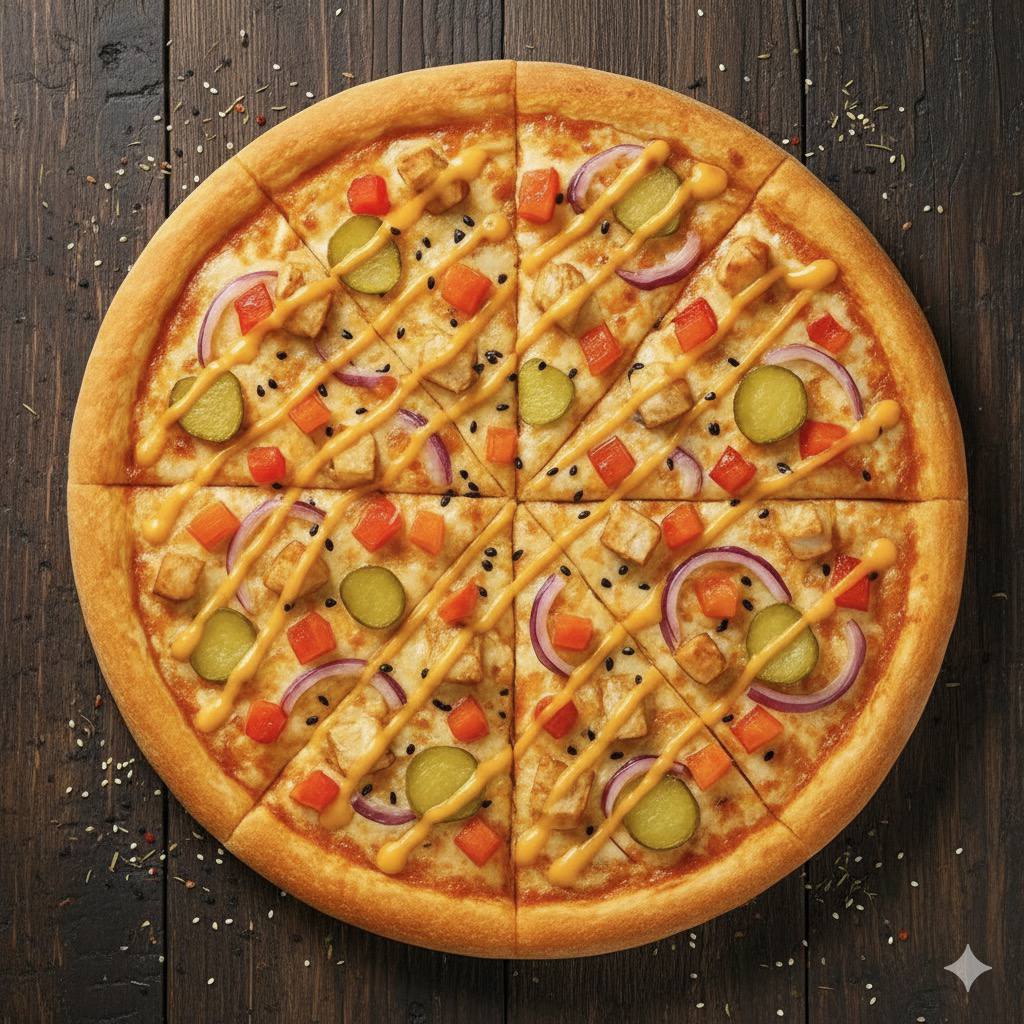 Пицца "Чизбургер" 40 см