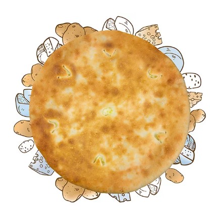 Пирог с картофелем