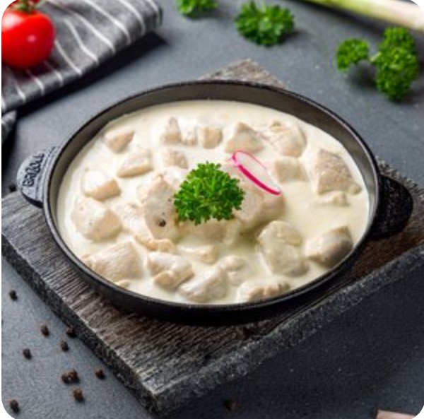 Куриная грудка в слив. соусе