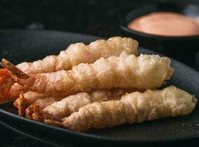 Креветки темпура