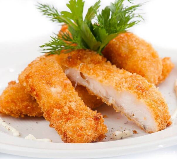 Шницель из куриной грудки 220г.