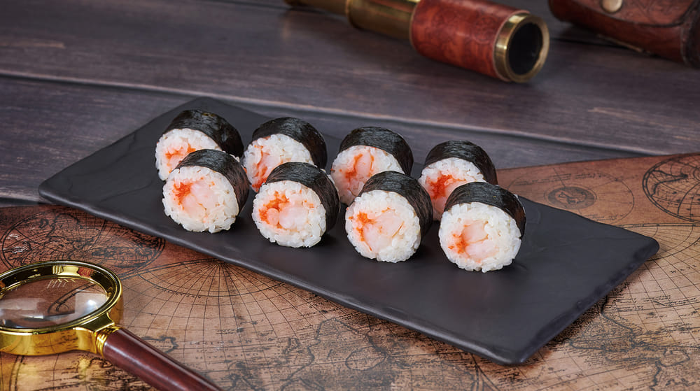 Ролл Мальта с креветкой (мини)