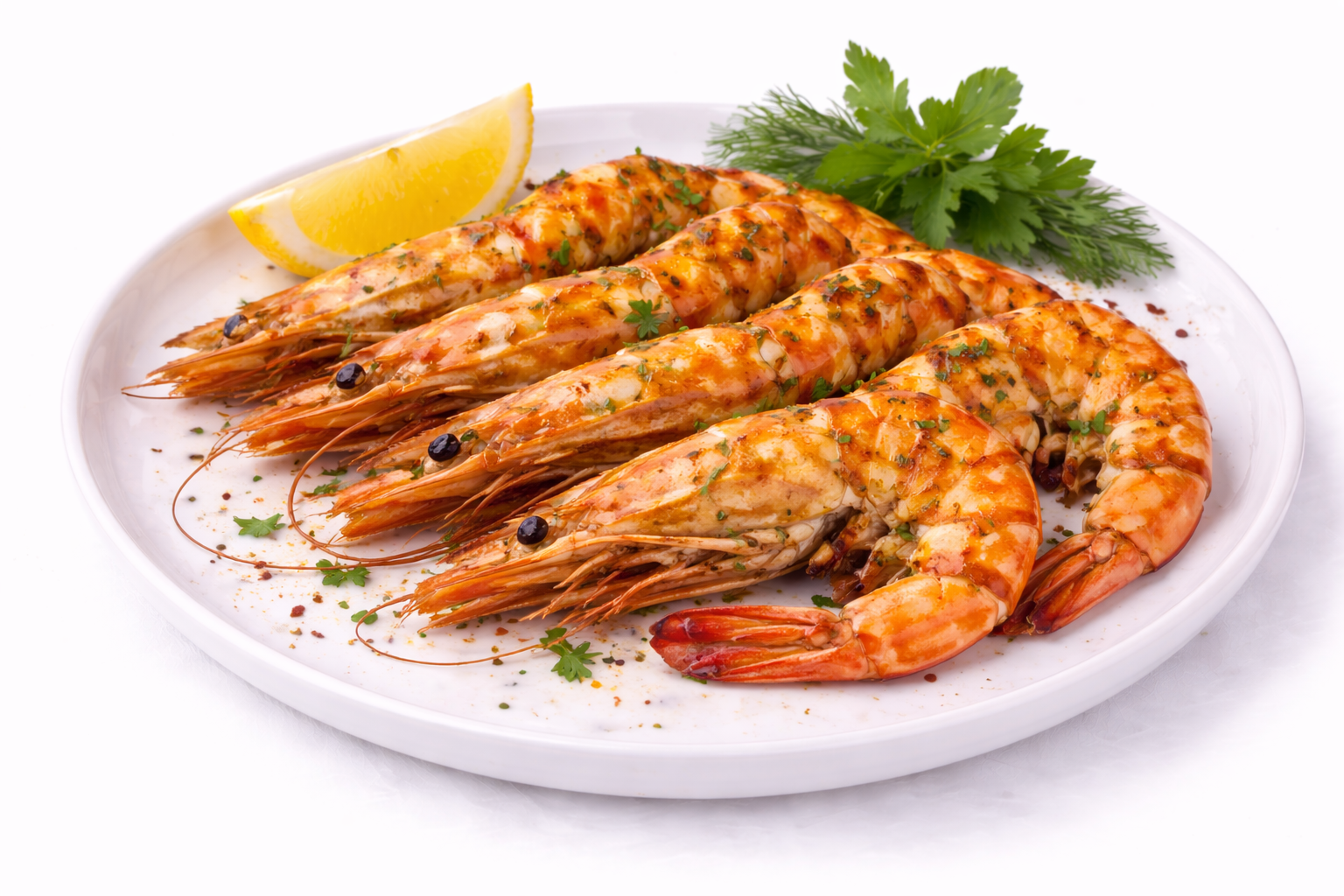 Креветки тигровые жаренные