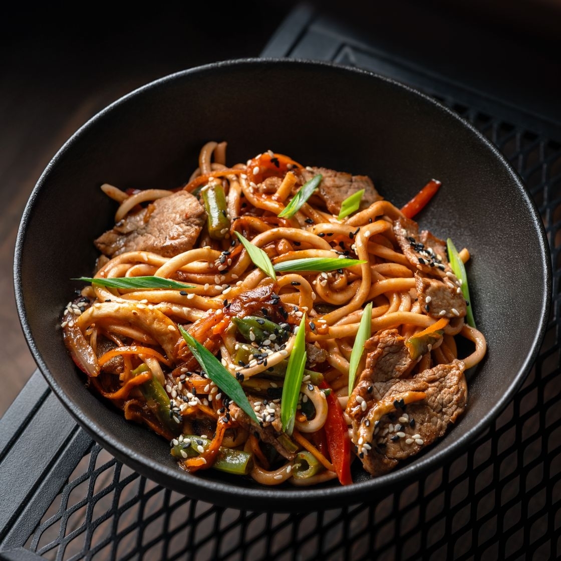 WOK со свининой